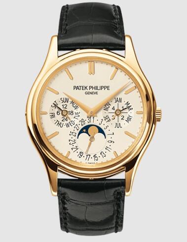 Best replica Patek Philippe Grand Complications Perpetual Calendar 5140 Yellow Gold watch 5140J-001